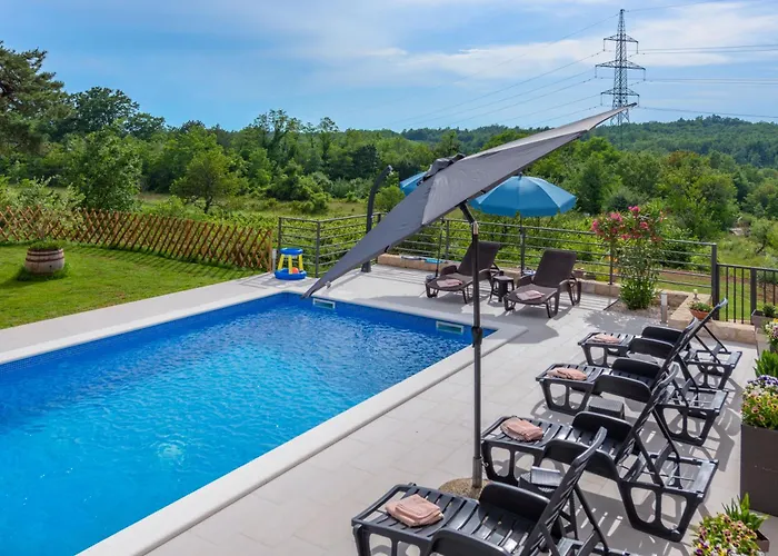Ana-marija With Pool & Panoramic Nature Views Prázdninový dům